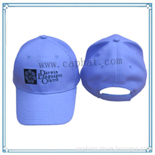 2014 Hot Sale Custom Design 6 Panel Flat Embroidered Velcro Baseball Hat Cap (BHXE-003)